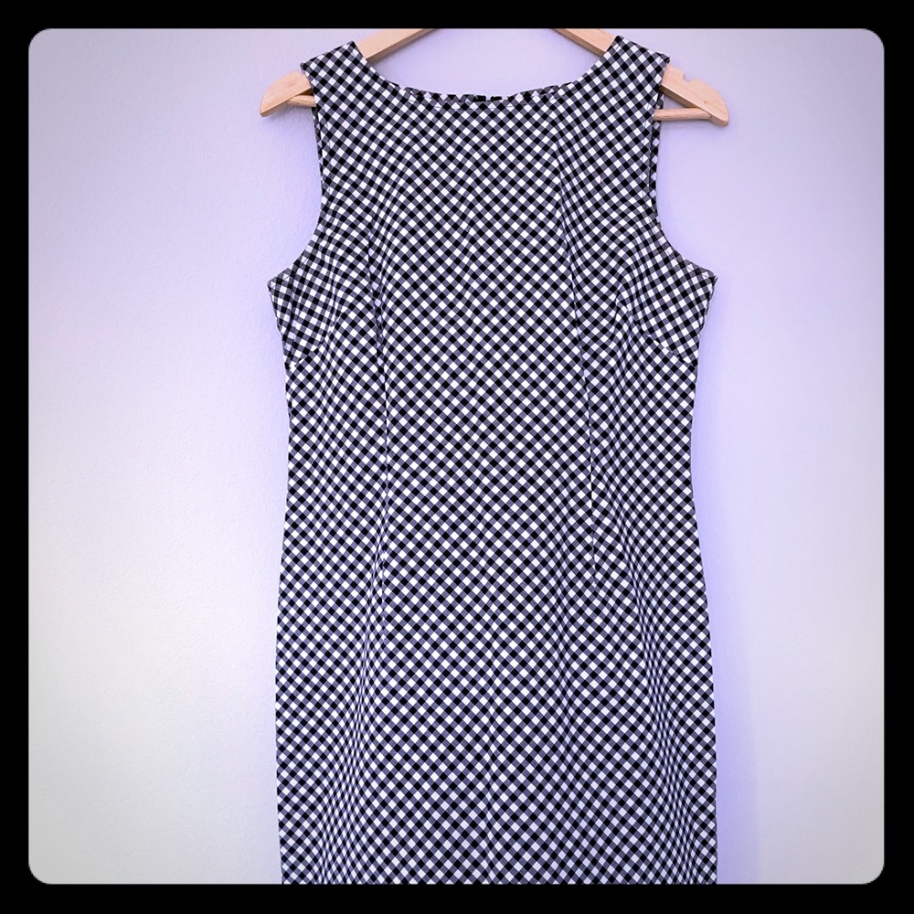 BASS brand gingham dress